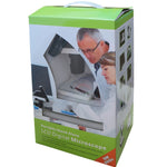 Microscópio Digital Independente 500X 5 Megapixels com Ecrã LCD de 3.5 polegadas e 8 LEDs, Suporta Cartão TF até 32G (DMS-038M), DMS-038M 500X