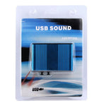 Controlador de áudio USB óptico 5.1 canais