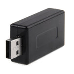 Adaptador de Placa de Som Virtual 3D USB 2.0 7.1 Canais Externo, Plástico Preto 7.1 Canais