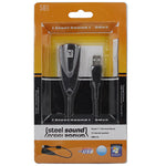 Steel Series 5H V2 Adaptador de Som USB 7.1 Canais Placa de Som Externa