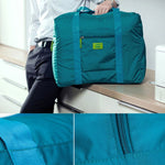 Bolsa Dobrável de Nylon Impermeável Multifuncional Embellish, Grande Capacidade para Armazenamento em Viagens, Tamanho: 44cm x 35cm x 19cm