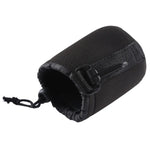 Bolsa de Transporte para Lente de Câmara SLR em Neopreno com Mosquetão, Tamanho: 8x10cm, Tamanho: 8x10cm