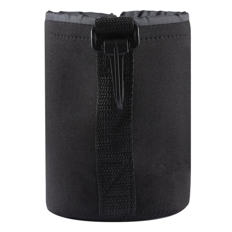 Bolsa de Transporte para Lente de Câmara SLR em Neopreno com Mosquetão, Tamanho: 10x14cm, Tamanho: 10x14cm