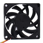 Ventoinha de Refrigeração 70mm (7015), 70mm 3 pinos