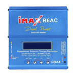 Carregador de Balanço de Bateria RC iMAX B6AC com Ecrã LCD de 2.6 polegadas (100-240V / Ficha EU), B6AC