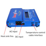 Carregador de Balanço de Bateria RC iMAX B6AC com Ecrã LCD de 2.6 polegadas (100-240V / Ficha EU), B6AC