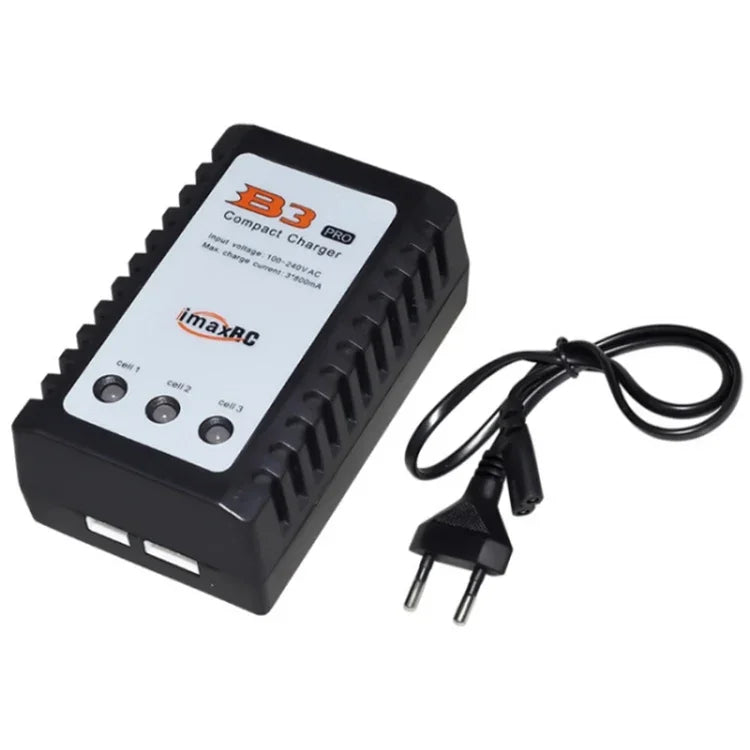Bateria de Lítio Inteligente para Modelo de Aeronave Drone ImaxRC 7.4V/11.1V 2S/3S com Carregador de Balanço, Ficha EU
