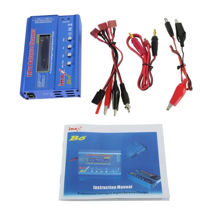 Carregador de Balanço Digital iMAX B6 para Bateria RC Lipo NiMH, W303