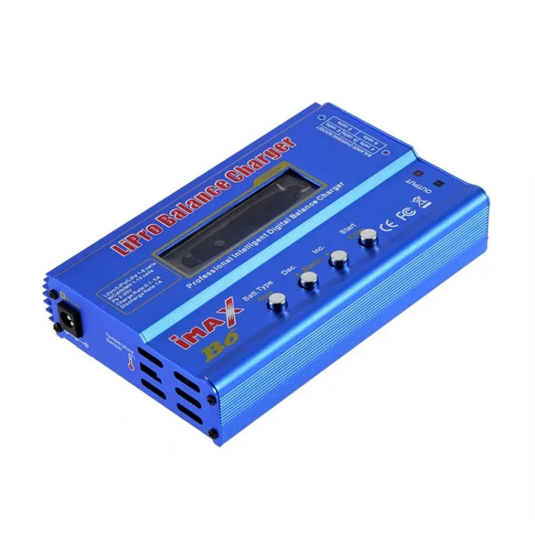 Carregador de Balanço Digital LCD iMax B6 para Bateria RC Lipo NiMh, J502