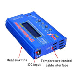 Carregador de Balanço Digital LCD iMax B6 para Bateria RC Lipo NiMh, J502