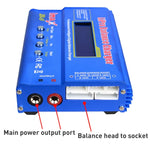 Carregador de Balanço Digital LCD iMax B6 para Bateria RC Lipo NiMh, J502