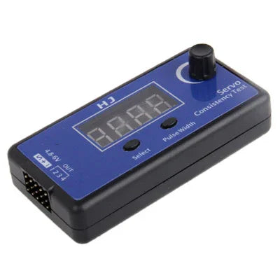 Testador Digital de Servo HJ / Testador de Consistência ESC para Helicóptero R/C, Testador Digital de Servo HJ