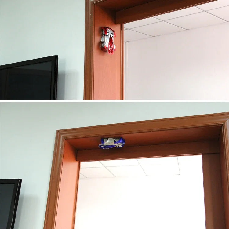 Carro de Brinquedo RC com Controlo Remoto Superior e Arrefecimento por Infravermelhos, Carro Escalador de Paredes e Acrobacias