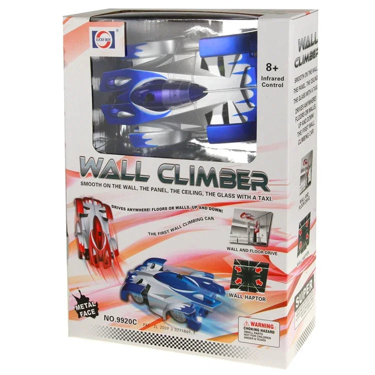 Carro de Brinquedo RC com Controlo Remoto Superior e Arrefecimento por Infravermelhos, Carro Escalador de Paredes e Acrobacias