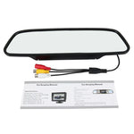 Monitor de Carro TFT-LCD a Cores de 4,3 polegadas 480*272 para Visão Traseira, Suporta Função Automática de Ecrã Inverso, 4,3 polegadas 480*272