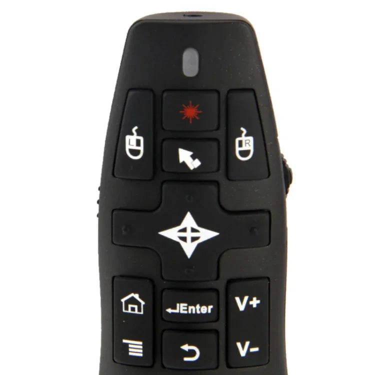 Apresentador sem fios 2,4G com ponteiro laser Fly Mouse Rii Professional Air Mouse R900 para HTPC / Android TV BOX / PS3 / XBOX360 / Tablet PC (K14 R900), K14 R900