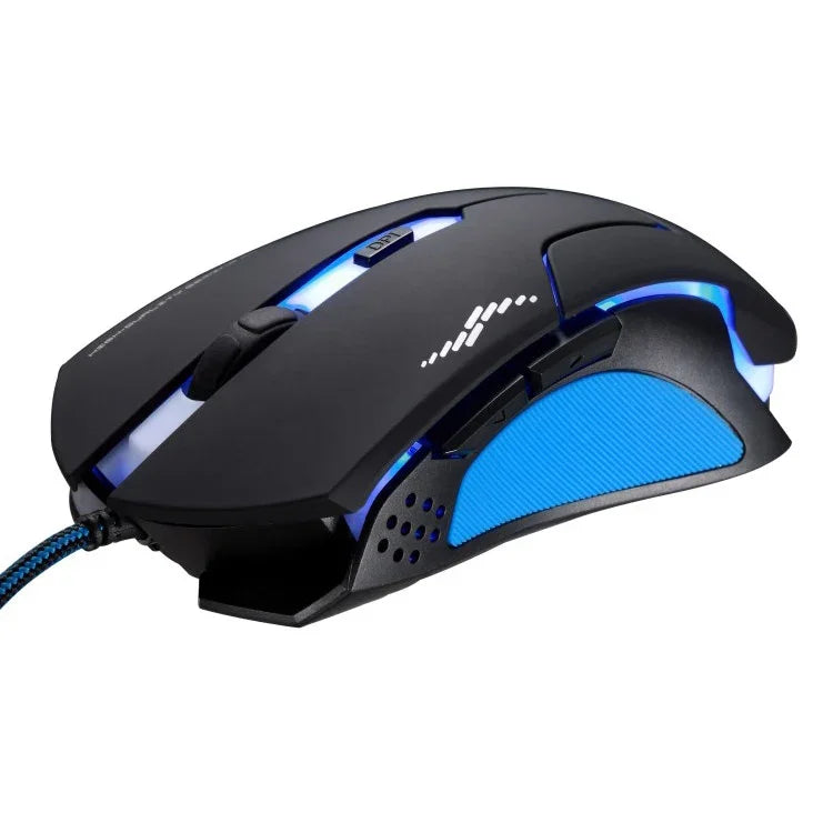 Rato Óptico Gaming USB com Fio T7, 3 Cores Alteráveis, 1200 DPI 1600 DPI 2400 DPI, T7