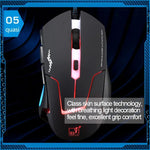 Rato Óptico Gaming USB com Fio T7, 3 Cores Alteráveis, 1200 DPI 1600 DPI 2400 DPI, T7