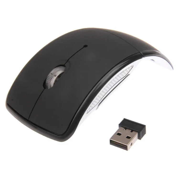 Rato Óptico Sem Fios Dobrável 2.4GHz com Transceptor Snap-in, 800-1200-1600dpi / Ratos, 2.4GHZ (Preto), 2.4GHZ (Vermelho)