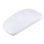 Rato Óptico Laser Ultra-fino Sem Fios 2.4GHz com Recetor USB Mini, Plug and Play