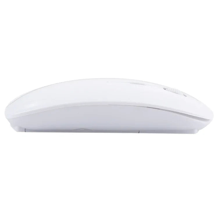 Rato Óptico Laser Ultra-fino Sem Fios 2.4GHz com Recetor USB Mini, Plug and Play
