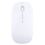 Rato Óptico Laser Ultra-fino Sem Fios 2.4GHz com Recetor USB Mini, Plug and Play