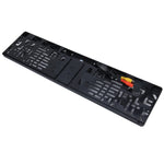European Car License Plate Frame Rear View Camera, Size: 52.8cm x 12.6cm, European Car Camera