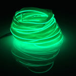 Waterproof Flat Flexible Car Strip Light with Driver for Car Decoration, Length: 5m, 5M