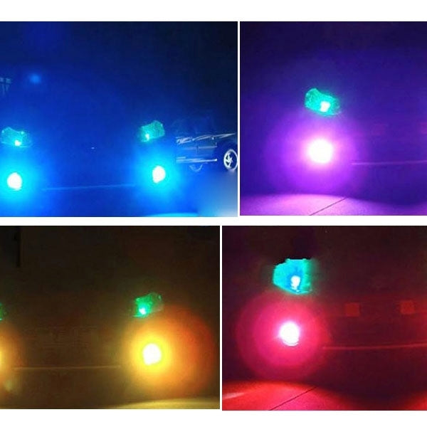 Protective Decoration Flash Point Car Light Membrane /Lamp Sticker, Size: 195cm x 30cm, Pink, Crystal Green, Matte Black, Dark Blue, Grey Black, Dark Black, Baby Blue, Fluorescent Green