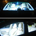 2 PCS 41mm 3.5W 180LM White Light 12 LED SMD 4014 CANBUS License Plate Reading Lights Car Light Bulb, 3.5W 41mm