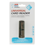 Leitor de Cartões USB 2.0 Multi, Suporta Cartões SD/MMC, MS, TF, M2