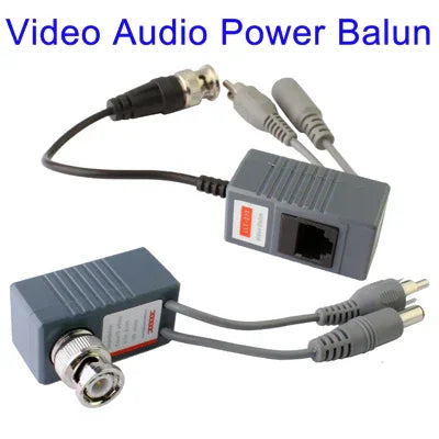Cabo Transceptor Balun de Vídeo / Áudio / Energia CCTV, A213B-C