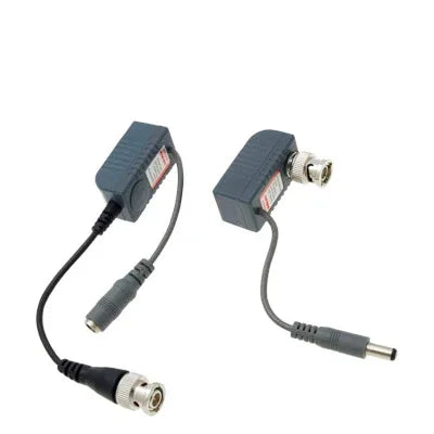 2 UN Transceptor Balun de Vídeo / Áudio / Energia para Câmara CCTV UTP, A213A