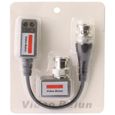 Transceptor Balun de Vídeo de Rede Passivo BNC 1 Canal, X202P-C