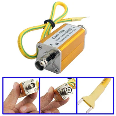 Protetor contra Sobretensão para Cabo Coaxial de Vídeo, Cabo Coaxial