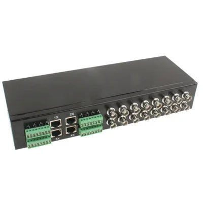 16CHパッシブUTPビデオ送受信機 ラックマウントスタイル CCTV用