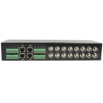 16CHパッシブUTPビデオ送受信機 ラックマウントスタイル CCTV用