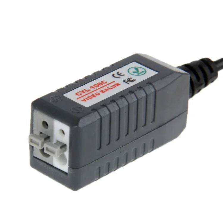 2 Unidades CYL-106C Balun de Vídeo Passivo de Canal Único, CYL-106C