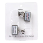 2 Unidades 202C-HD Adaptador Coaxial Balun de Vídeo Passivo CVI/TVI/AHD 1 Canal, 202C-HD