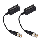 2 Unidades HD 205C Balun de Vídeo Transceptor Passivo Coaxial CVI/TVI/AHD 1 Canal, 205C
