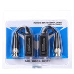 2 Unidades HD 205C Balun de Vídeo Transceptor Passivo Coaxial CVI/TVI/AHD 1 Canal, 205C