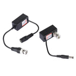 2 PCS HD 213A Balun Transceptor Coaxial CVI/TVI/AHD Vídeo Áudio Alimentação, 213A