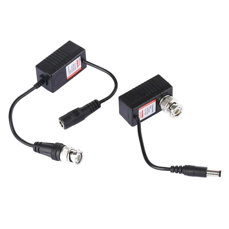 2 PCS HD 213A Balun Transceptor Coaxial CVI/TVI/AHD Vídeo Áudio Alimentação, 213A