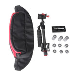 Estabilizador Profissional Letspro com Placa Ajustável em Fibra de Carbono para Câmara / DV / DSLR / Filmadora (SK-500)