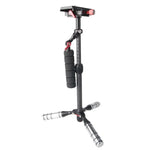 Estabilizador Profissional Letspro com Placa Ajustável em Fibra de Carbono para Câmara / DV / DSLR / Filmadora (SK-500)