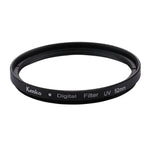 Filtro UV de Lente com Moldura em Liga de Alumínio para Câmara Digital 52mm, 52mm