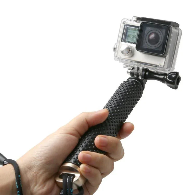 Monopé Portátil Extensível de 49cm com Parafuso para GoPro, Insta360, DJI e Outras Câmaras de Ação, Comprimento Máximo: 49cm(Vermelho), Comprimento Máximo: 49cm(Azul), Comprimento Máximo: 49cm(Dourado), Comprimento Máximo: 49cm(Verde)