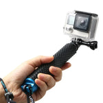 Monopé Portátil Extensível de 49cm com Parafuso para GoPro, Insta360, DJI e Outras Câmaras de Ação, Comprimento Máximo: 49cm(Vermelho), Comprimento Máximo: 49cm(Azul), Comprimento Máximo: 49cm(Dourado), Comprimento Máximo: 49cm(Verde)