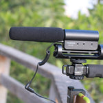 Microfones Condensadores SGC-598 para Gravação Profissional e Entrevistas Fotográficas para DSLR e Câmara de Vídeo
