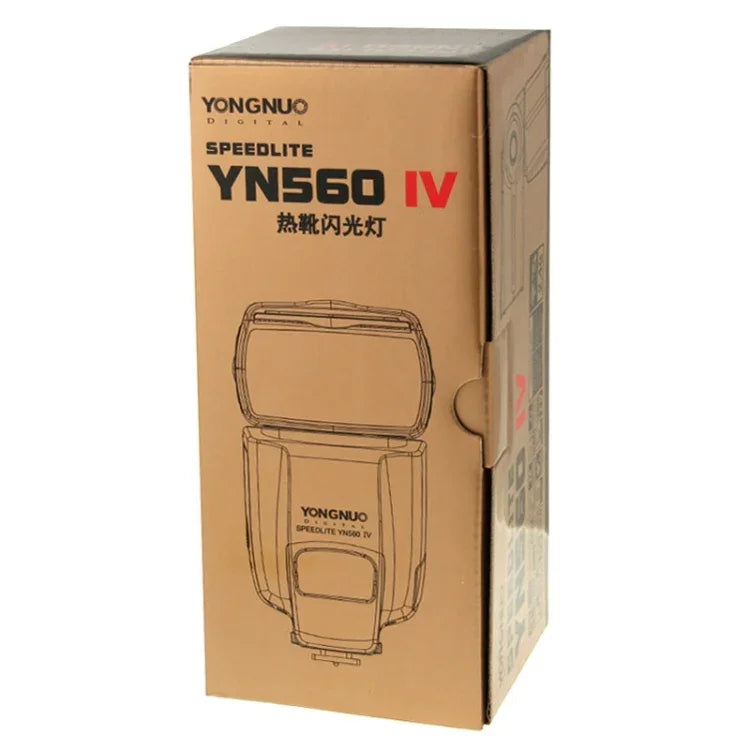 Flash Speedlite Sem Fios YONGNUO YN-560IV Para Nikon Canon Pentax Olympus RF602, YN-560IV